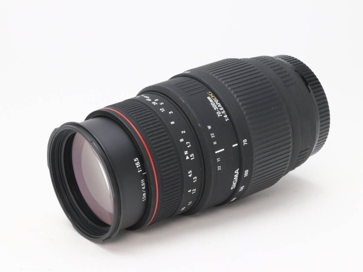 B (並品) SIGMA シグマ APO 70-300mm F4-5.6 DG MACRO for Canon 初期 