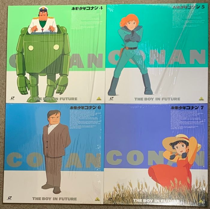 LD 未来少年コナン メモリアルボックスほか LD 未来少年コナン メモリアルボックスほか 未来少年コナン 特典シール