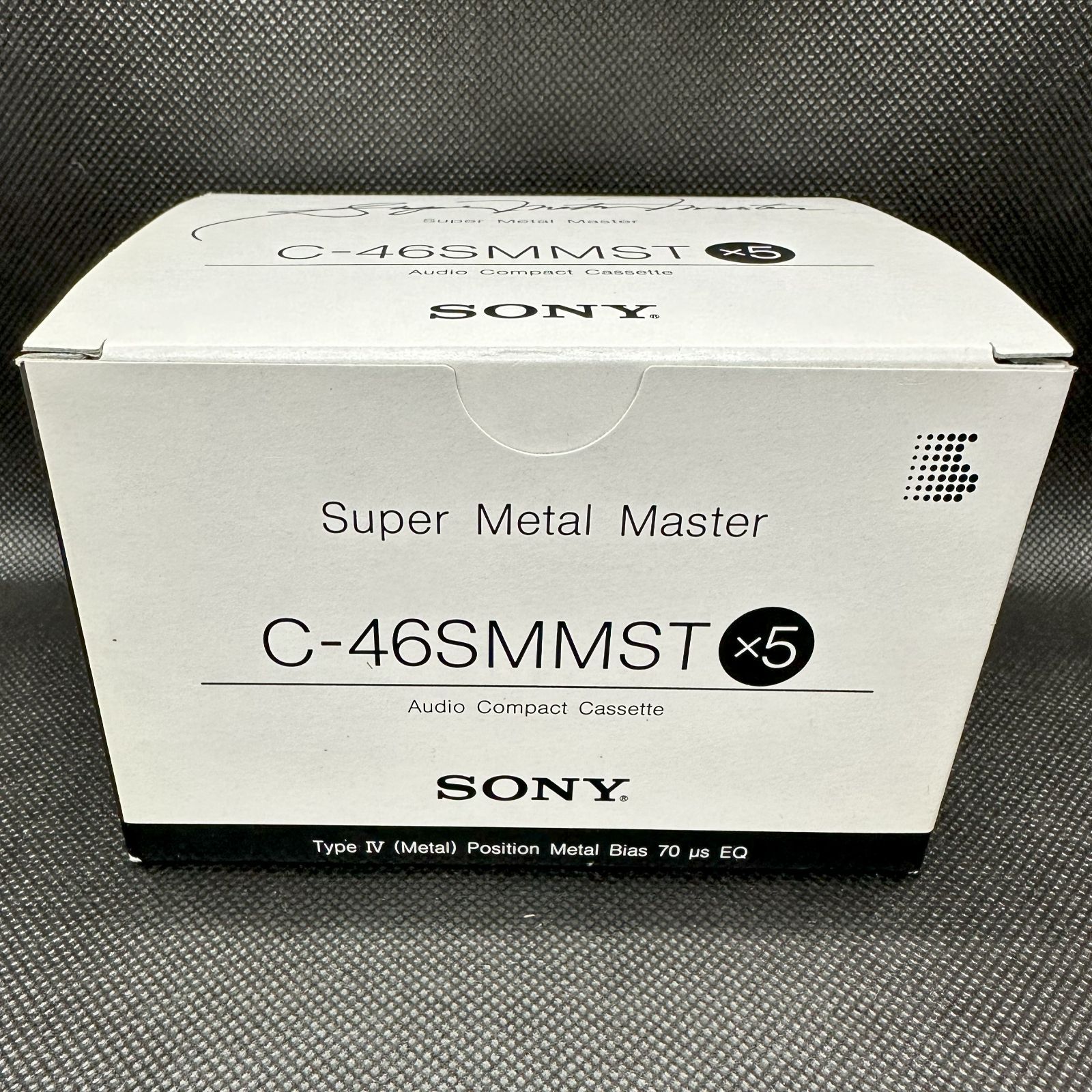 新品/未開封品】ソニー SONY スーパーメタルマスター46 C-46SMMST オーディオカセットテープ メタルテープ ５本セット - メルカリ