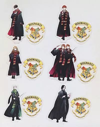 中古】アクリルスタンド・アクリルパネル 全6種セット 「ハリー 中古】アクリルスタンド・アクリルパネル 全6種セット 「ハリー