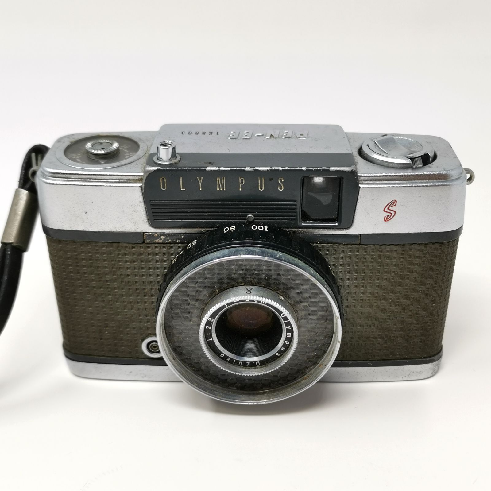 OLYMPUS PEN-EE 動作未確認 OLYMPUS PEN-EE (オリンパス ペン イーイー) のフィルムカメラ