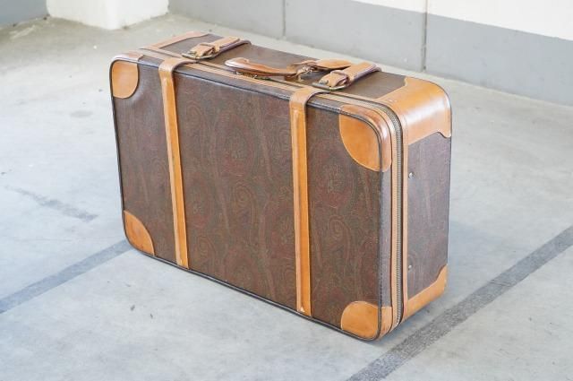 ETRO エトロ ペイズリー カバン スーツケース 旅行バッグ トランク ...