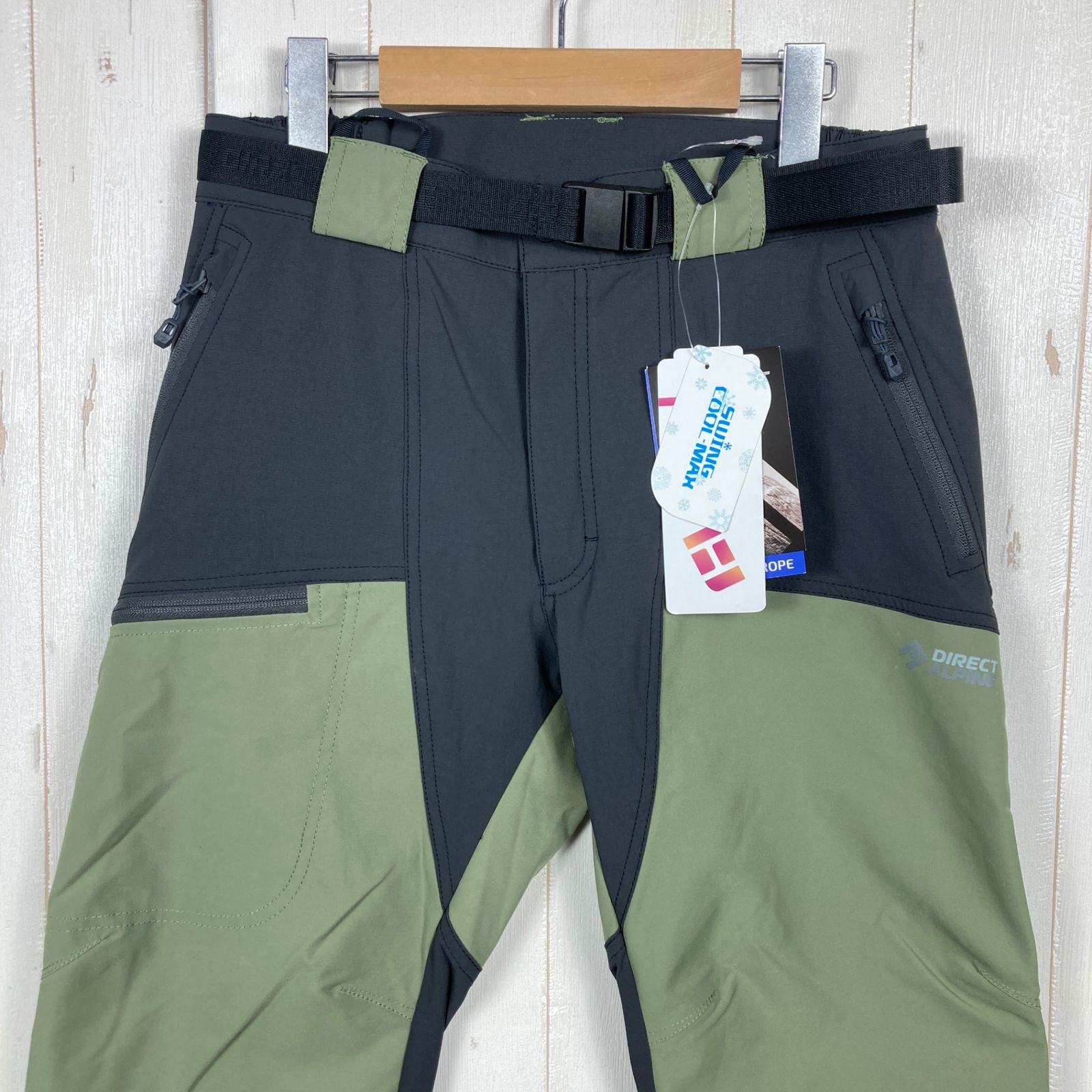 Men s グリーン系 Direct Alpine ダイレクトアルパイン マウンテニア テック 1 0 Moutainer Tech Khaki ナイロン ウェア ボトムス ロングパンツ ソフトシェル z K
