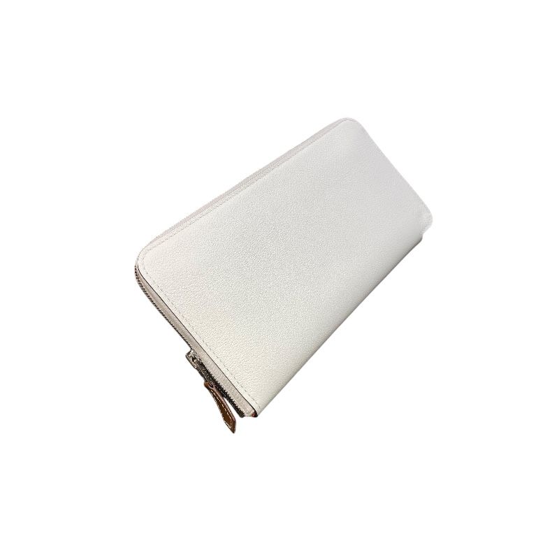 エルメス HERMES アザップロングシルクイン B刻 ニューホワイト エバー