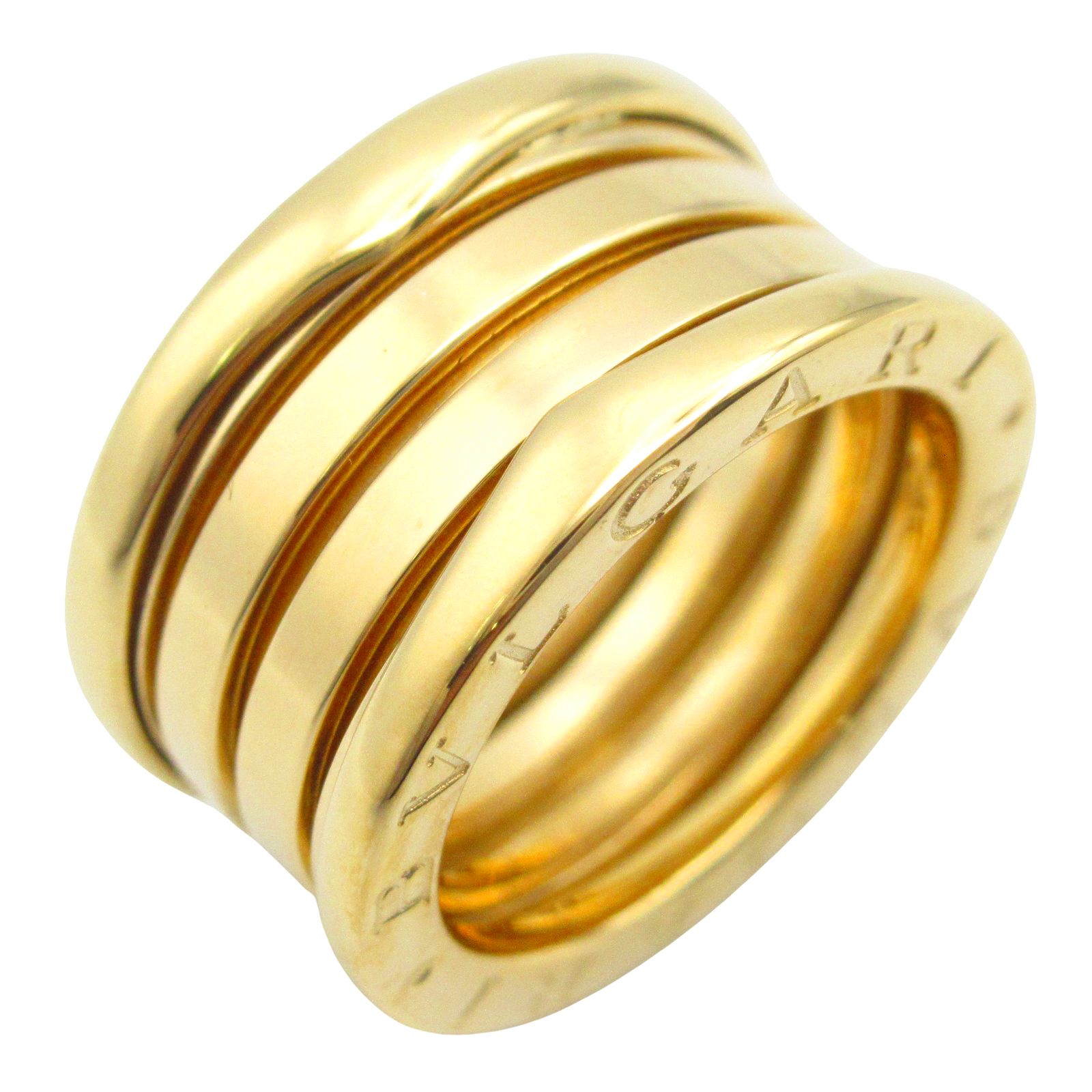ブルガリ BVLGARI リング 指輪 B-zero1 リング K18 イエローゴールド B-zero1 リング ユニセックス Used A
