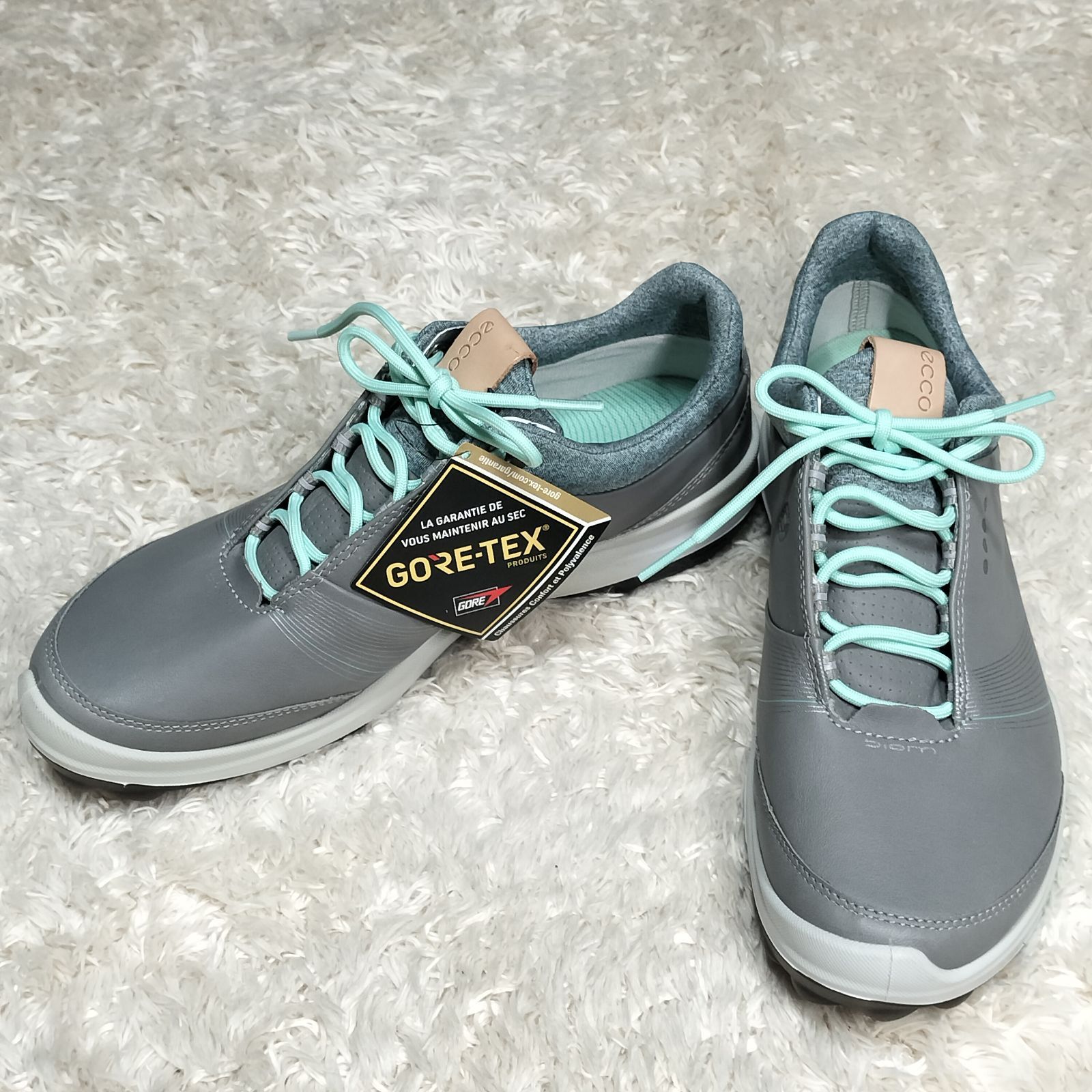 ECCO Women s BIOM Hybrid 3 GTX ゴルフシューズ GORE-TEX 防水 浸透性 防風 クッション性 レザー