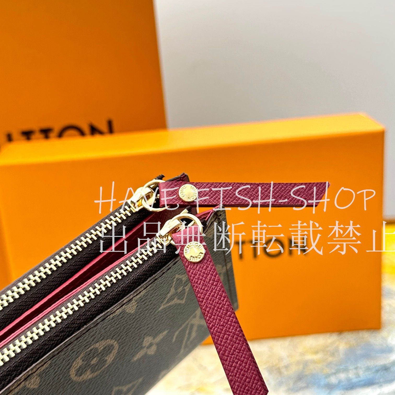 LOUIS VUITTON ポルトフォイユ アデル 長財布 モノグラム フューシャ 未使用 長財布 ゾエ SNSでも口コミ多数！ - メルカリ