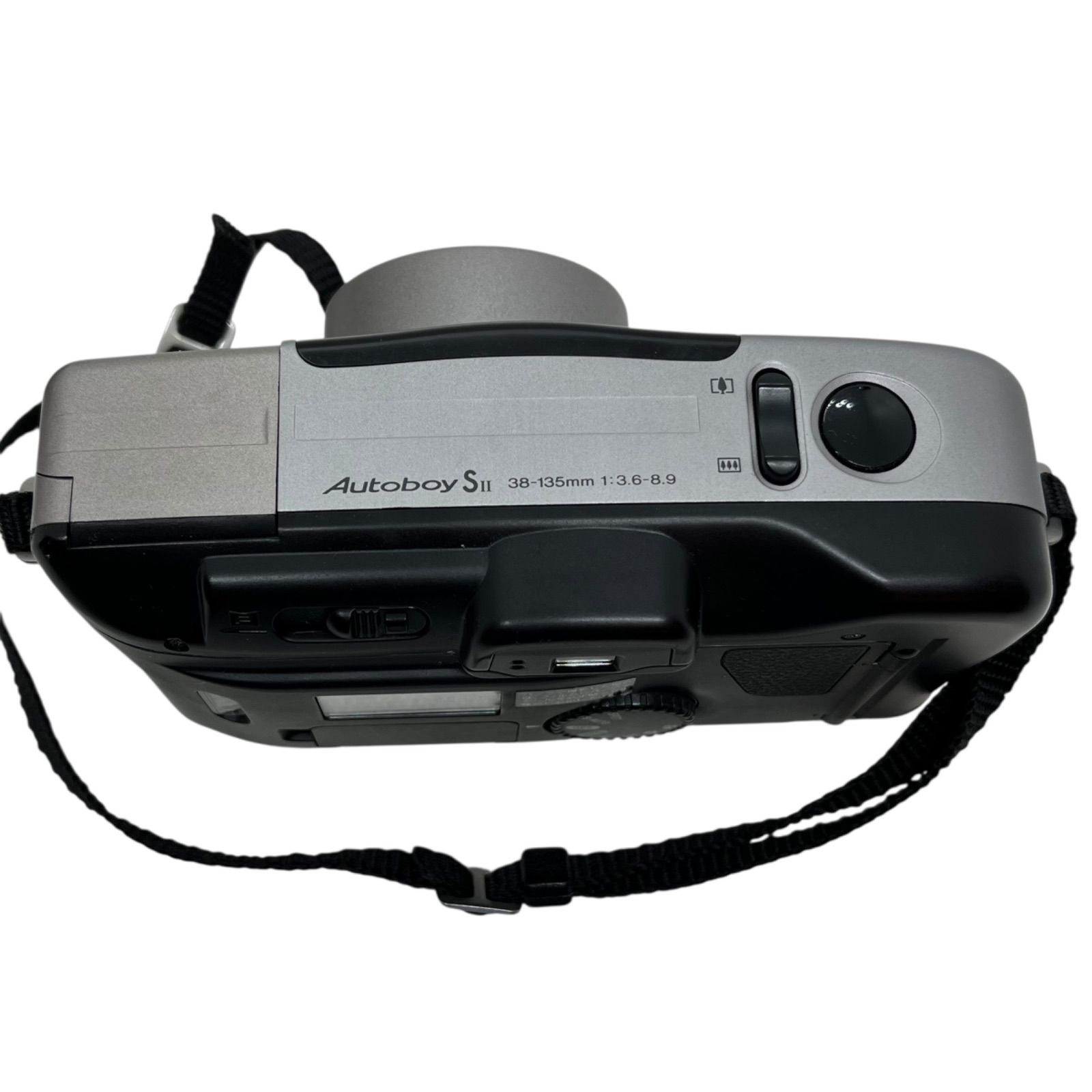  管34395 動作未 CANON キヤノン Autoboy SⅡ シルバー コンパクトフィルムカメラ ズームレンズ 38 115 mm F 3 6 8 9 AiAF搭載 コンパクトカメラ(フィルム) フィルムカメラ