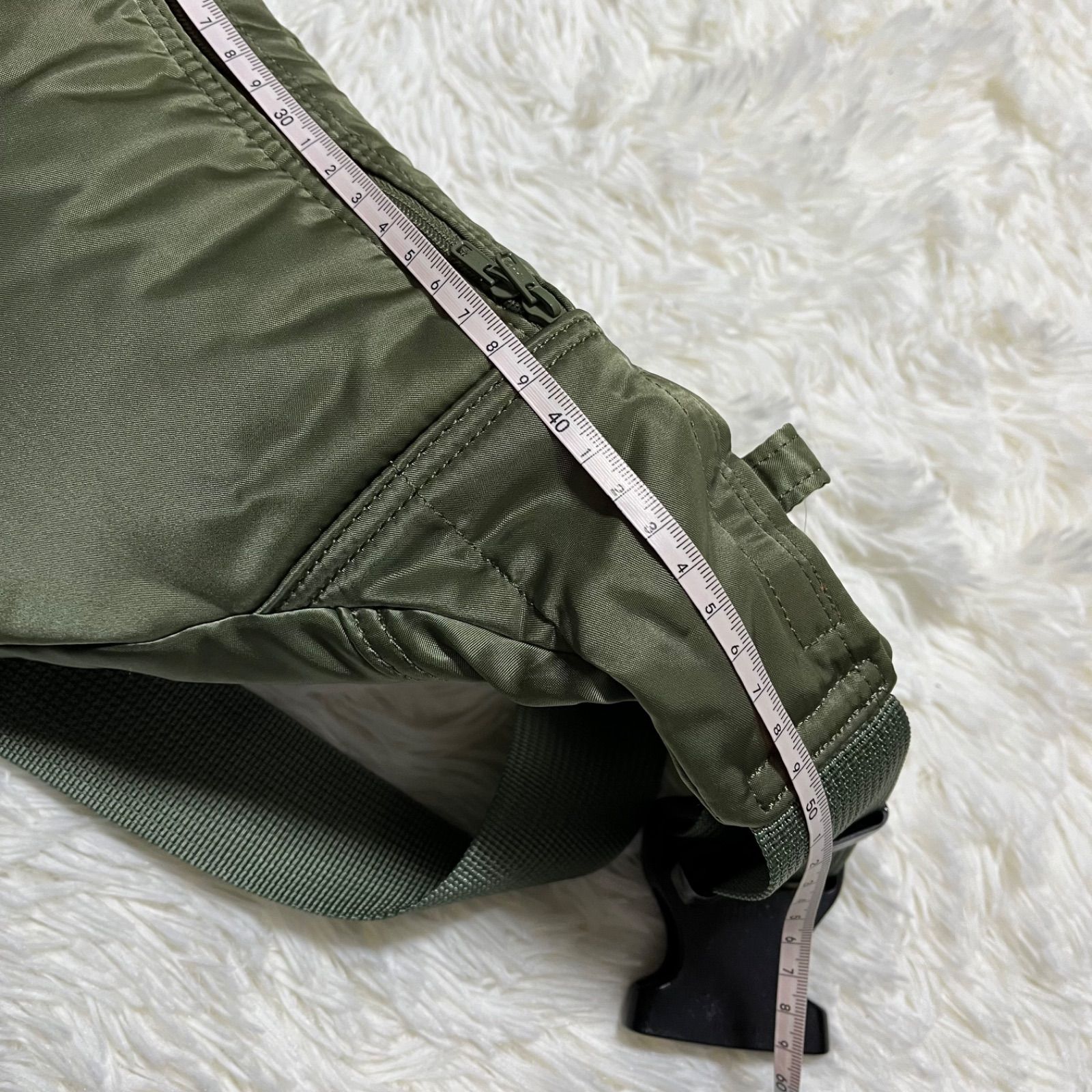 美品 PORTER ボディバッグ ウエストポーチ タンカー セージグリーン