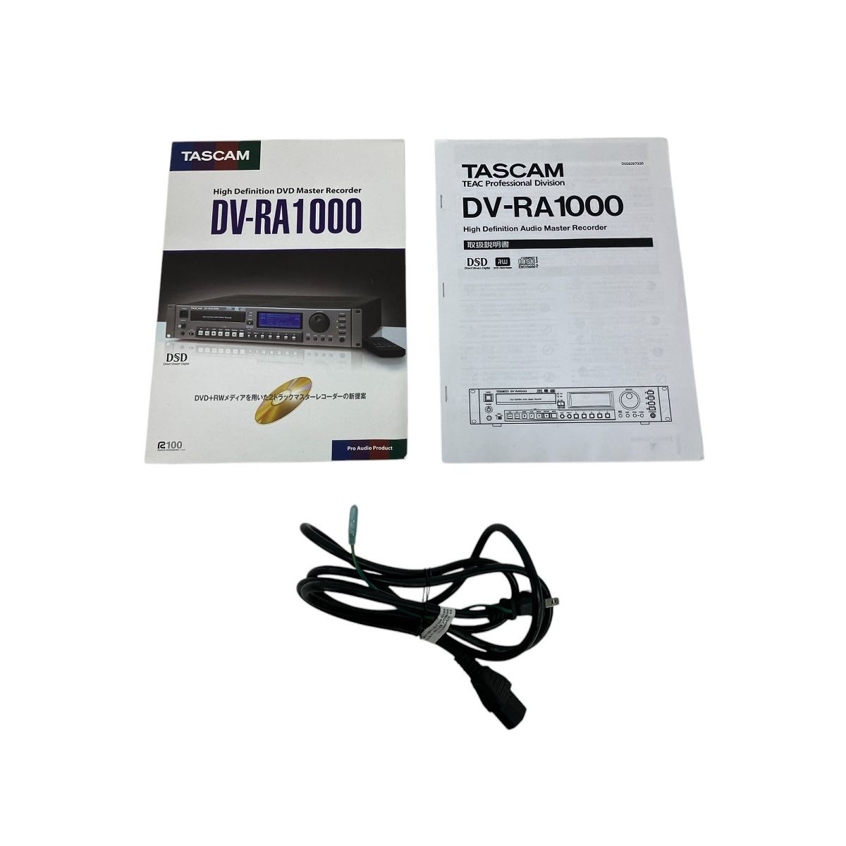 TASCAM DV-RA1000 オーディオ マスターレコーダー CD/DVD 2005年製