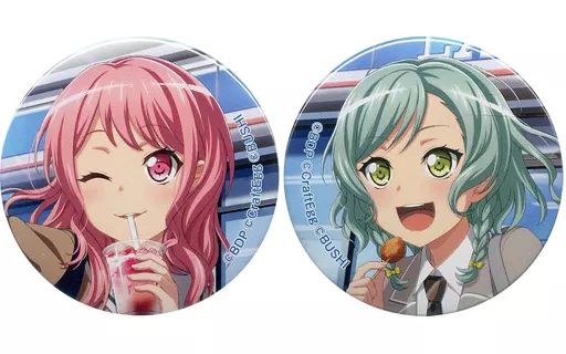 バンドリ ローソン セット缶バッジ 氷川 日菜 70個セット