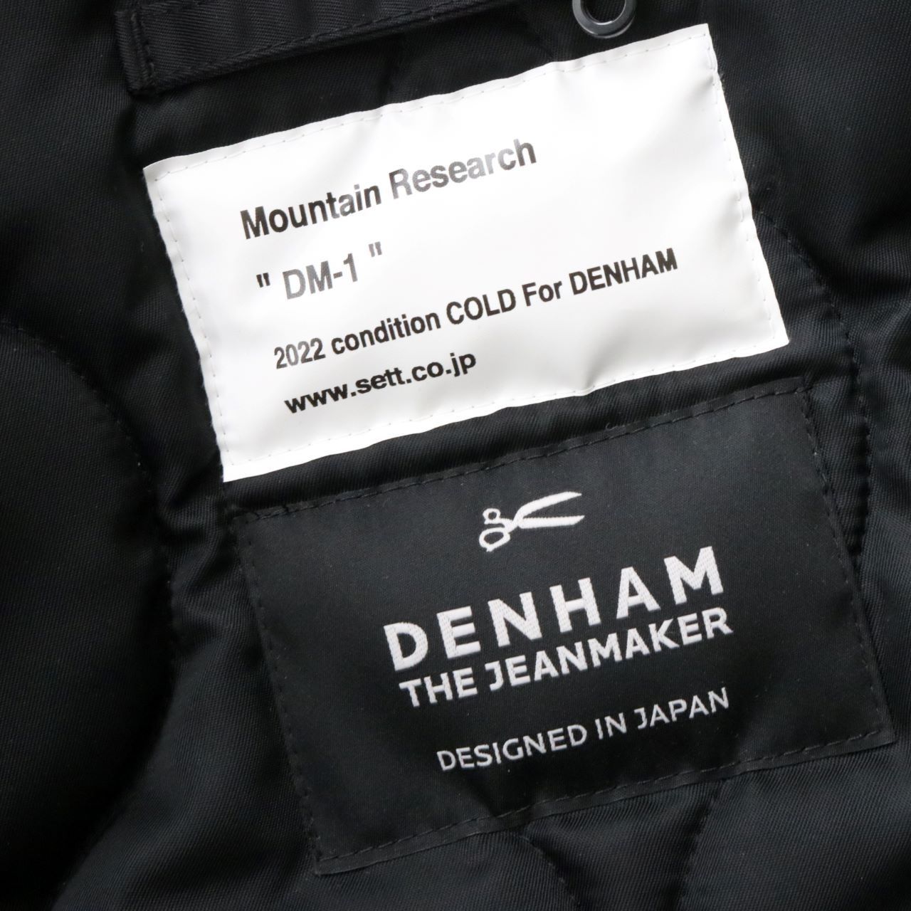 中古A】DENHAM デンハム × MOUNTAIN RESEARCH マウンテンリサーチ M メンズ MA-1 22AW 中綿ブルゾン 黒  ミリタリー 中古A 古着 - メルカリ