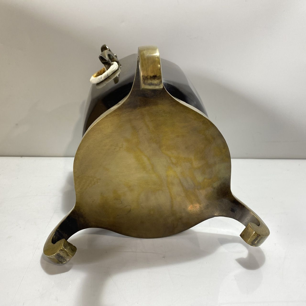 ☆送料無料☆蔵くら☆ 東陽作 銅製 薄端 ☆ アンティーク 花瓶 花器