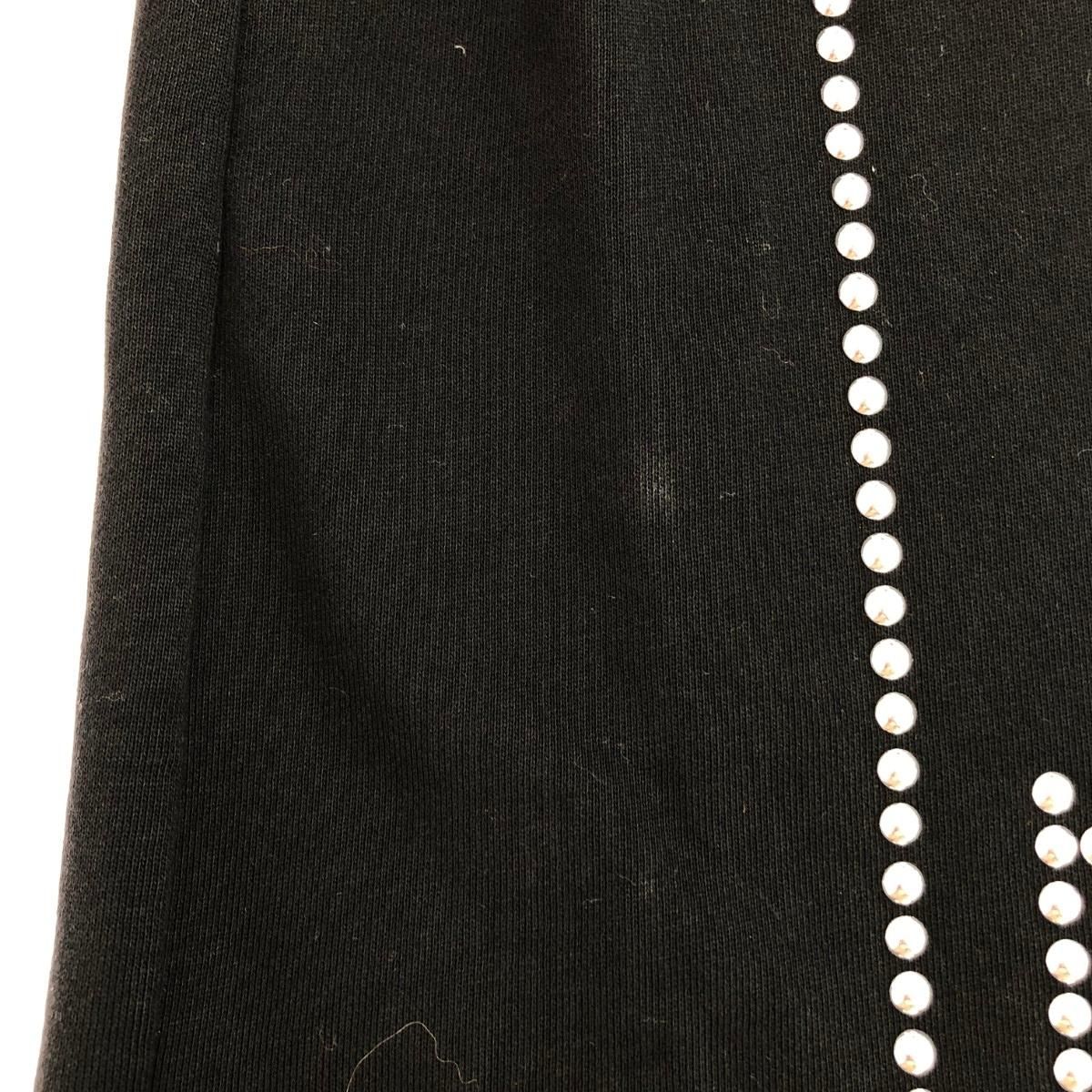 MOSCHINO モスキーノ ロゴスウェットワンピース サイズ:I38 スタッズ  