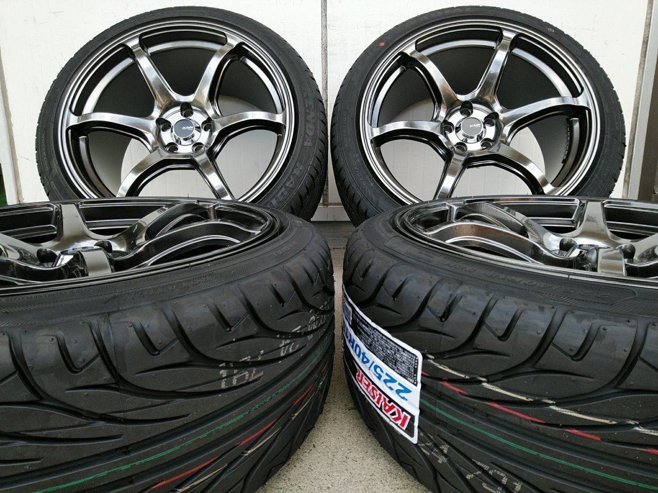 BRZ◇新品◇ 86・BRZ用　225/40R18 8.5J(45)タイヤホイール4本