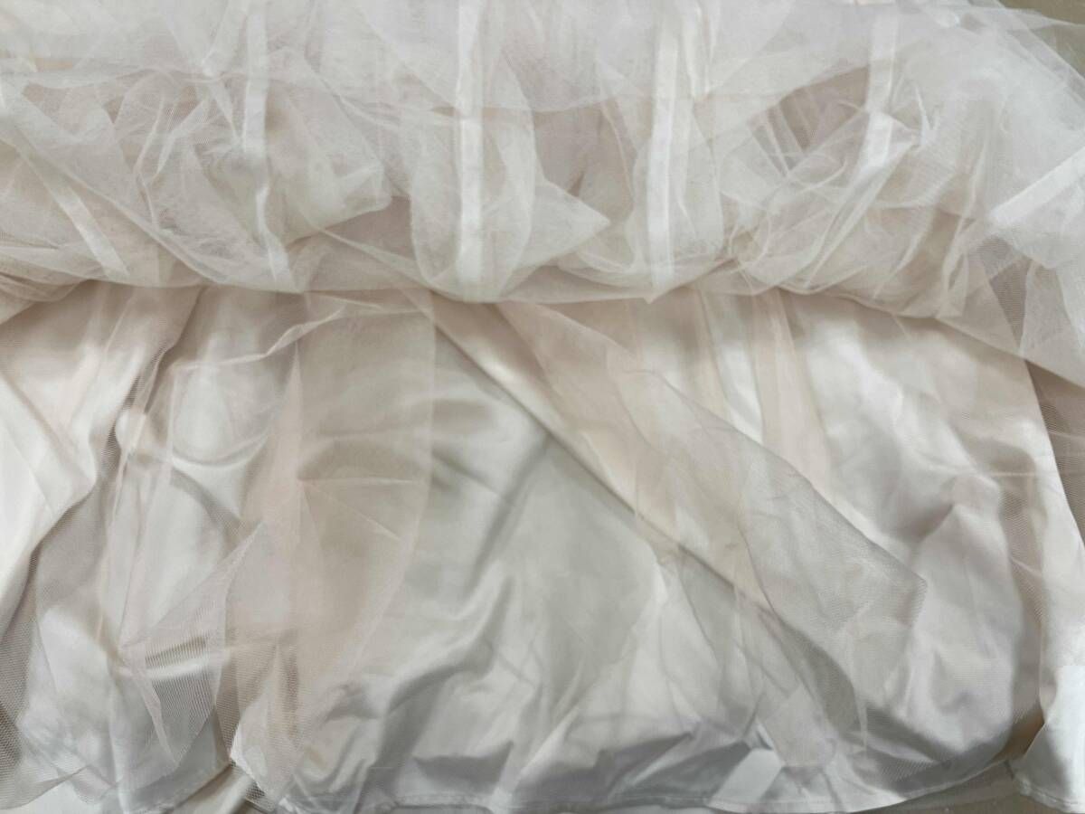 膝丈スカート アイボリー