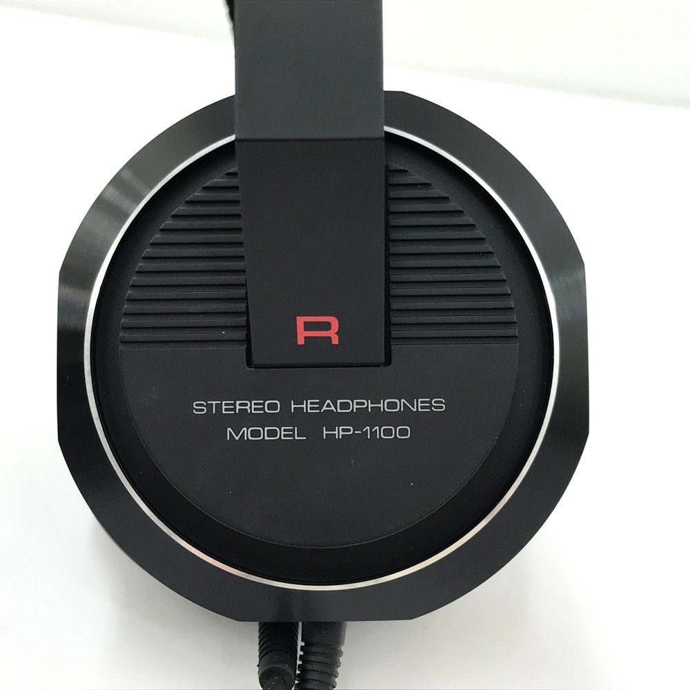 【希少品】victor ビクター　ステレオ ヘッドホン　HP-1100 Victorビクター ステレオヘッドホン HP-1100(^^) - メルカリ