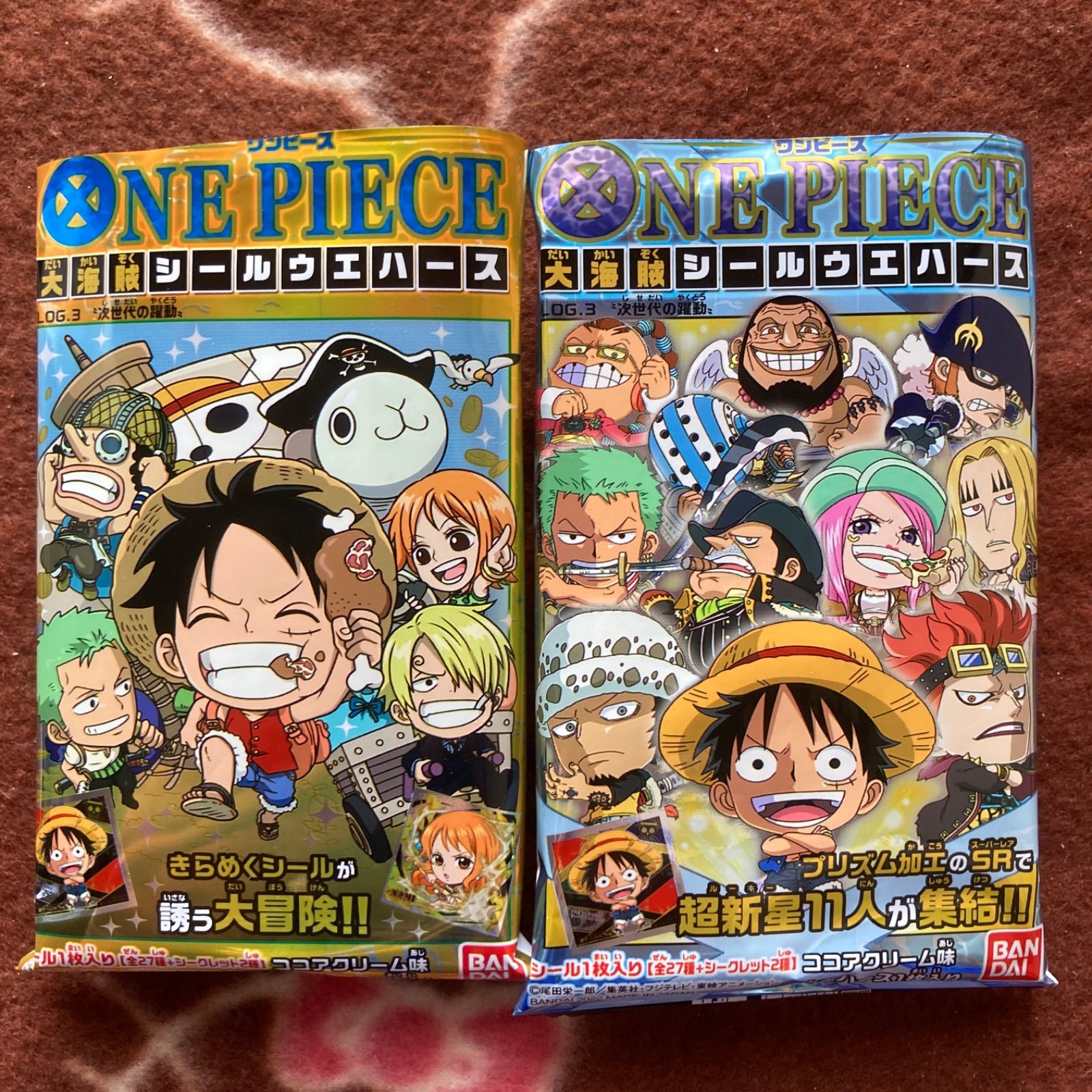ワンピース ウエハース シール log 3 第3弾 29枚フルコンプ