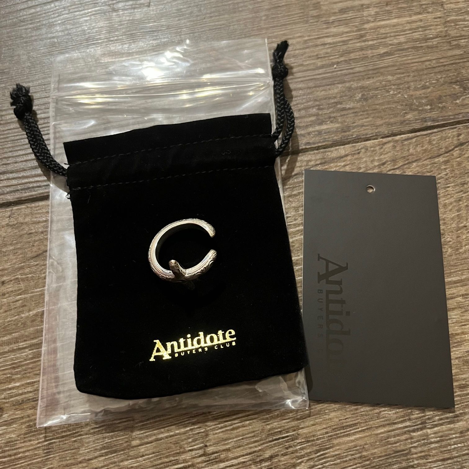 Antidote silver950 ENGRAVED HOOP ERRAING New Arrival ‼ 】 AntidotE