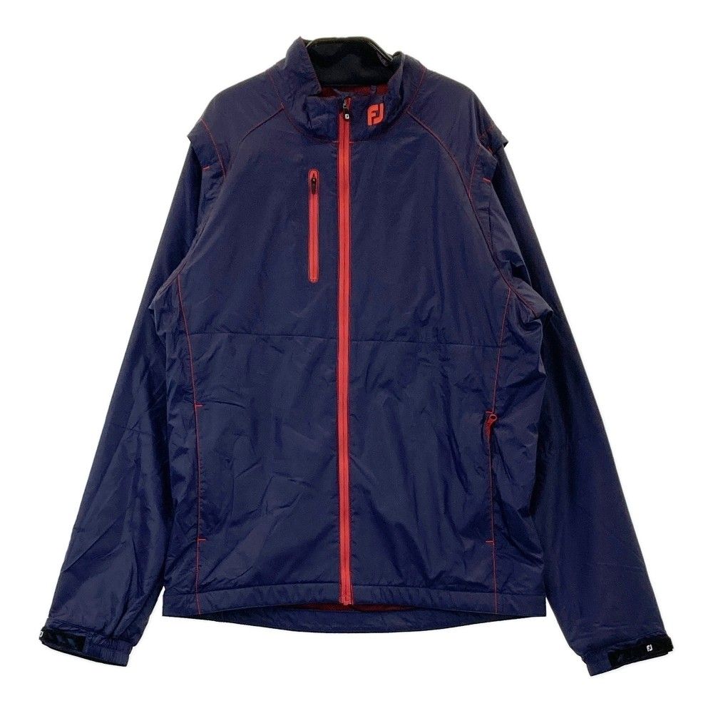 サイズ：M FOOT JOY フットジョイ ; ナイロン ジップジャケット
