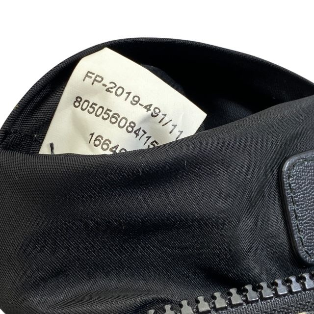 フルラ EBQ5MRO テクニカル クロスボディ ショルダーバッグ ポーチ 斜め掛け ロゴ ネイビー ブラウン ナイロン レザー FURLA DECORATOM_COM_BR