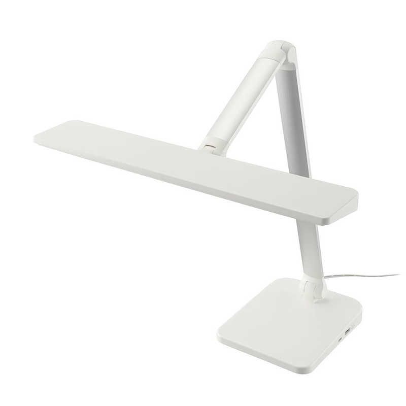 【 新品 未開封 】 オーム電機 LEDデスクライト ［LED /昼光色］ ODS-LDR3KW 未使用 送料無料