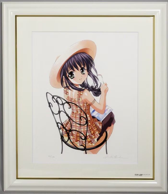 シスタープリンセス 鞠絵 天広直人 絵画 版画 ミクスドメディア
