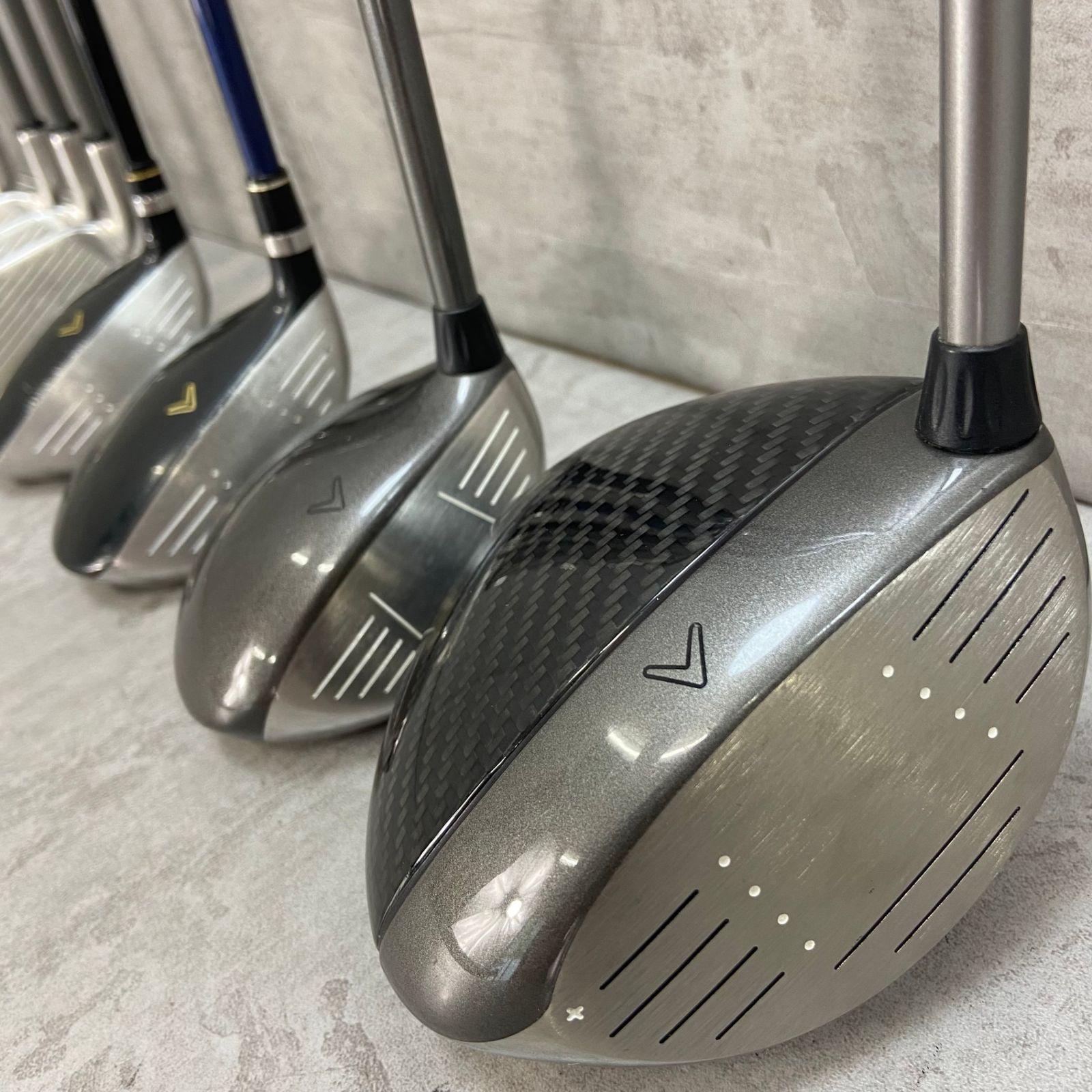 Callaway - Callaway　キャロウェイ IGNIO　イグニオ　メンズゴルフ14本セット　カーボン　R　右利き用　キャディバッグ ヘッドカバー 初心者おすすめ キャロウェイ メンズゴルフ14本セット カーボン 右利き用