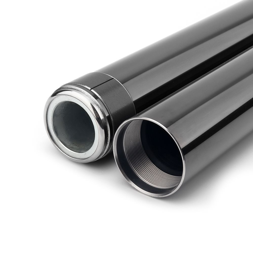 XB80 上メッキFZR1000 2GH 1987-1988 41MM 純正品番2GH-23110-00に対応 インナーチューブ ブラック２本