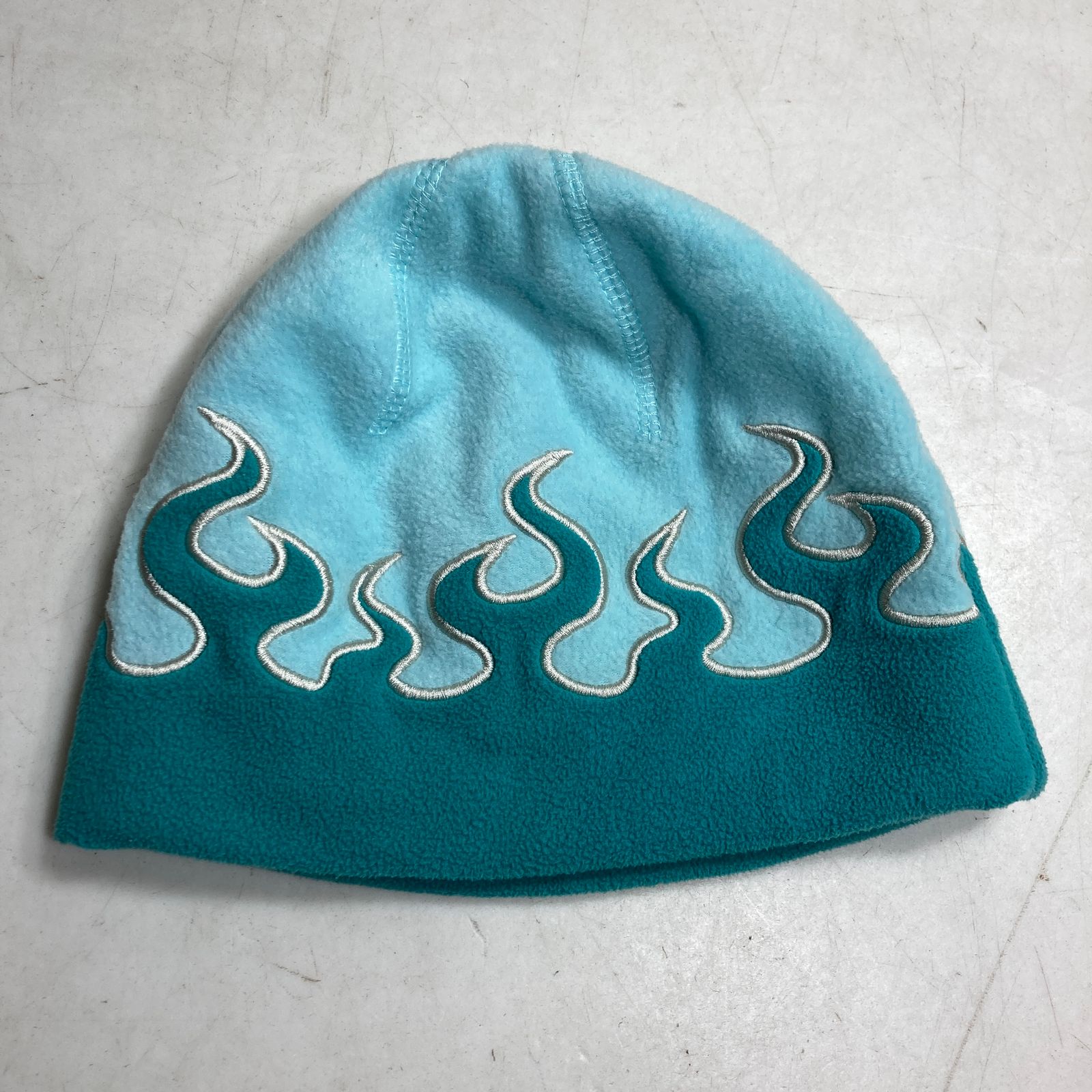 2012年 ビンテージ LLBean ファイヤーパターン フリース ビーニー ☆ 希少！ L.L.Bean エルエルビーン ファイヤーパターン フリース