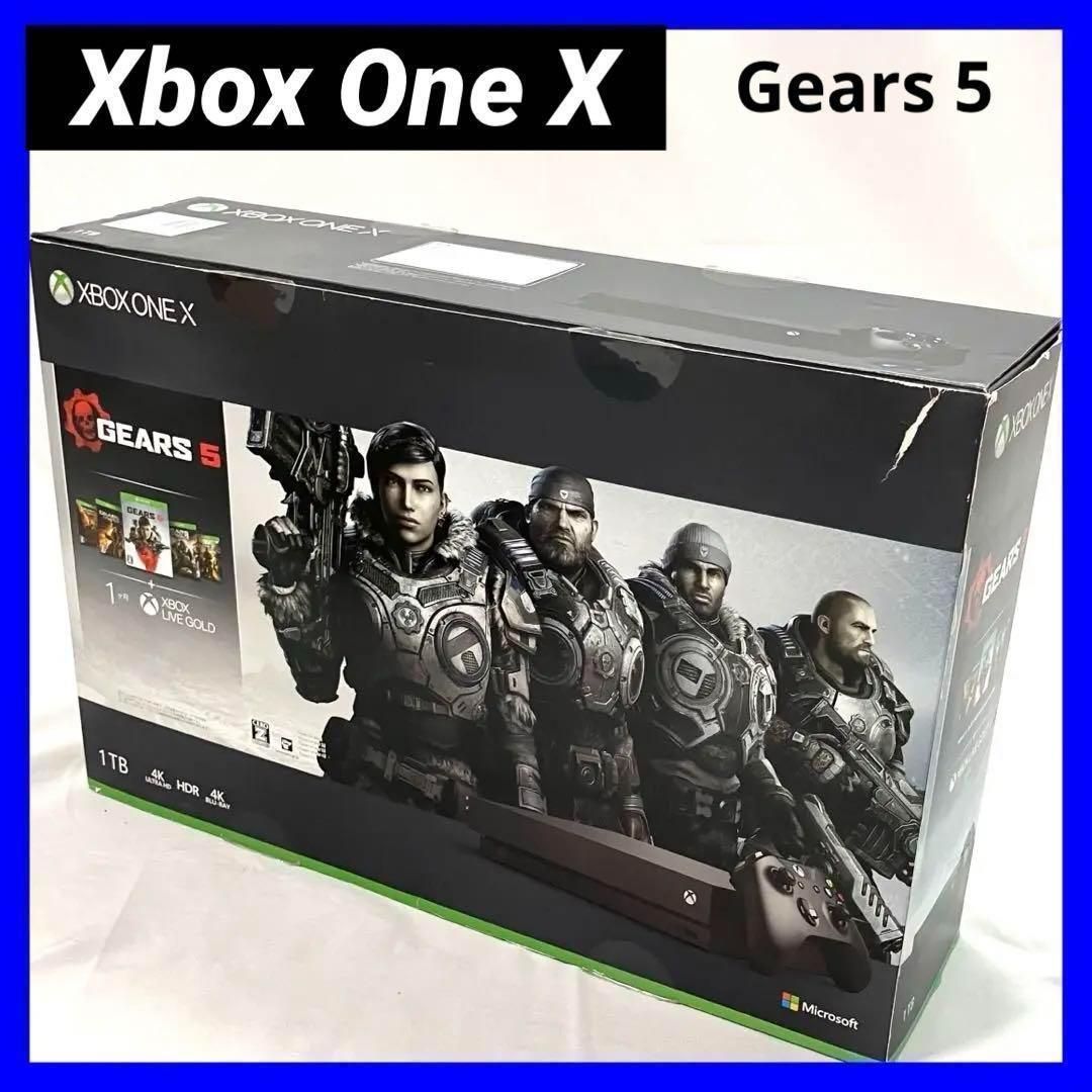 Xbox One X Gears 5 エックスボックス 1TB ゲーム機 本体 Microsoft マイクロソフト