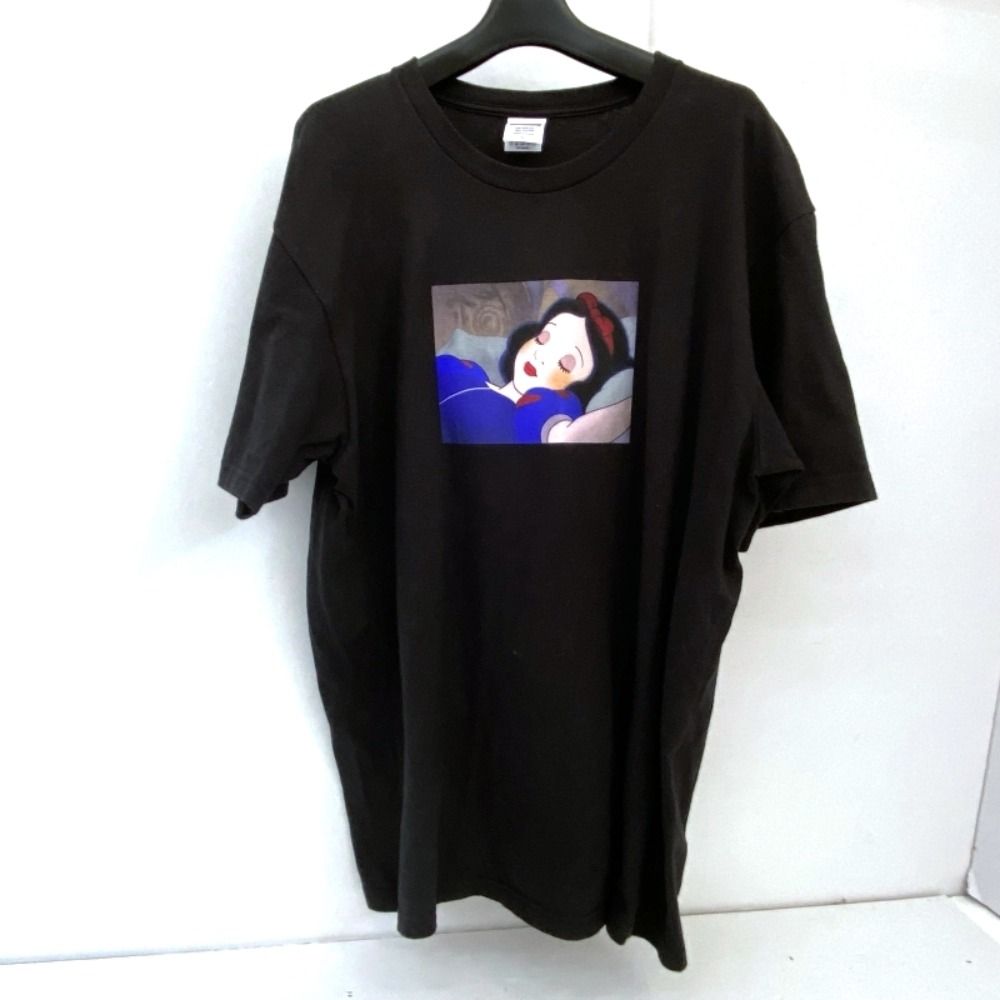03w20099 Supreme Snow White Tee Black シュプリーム スノー