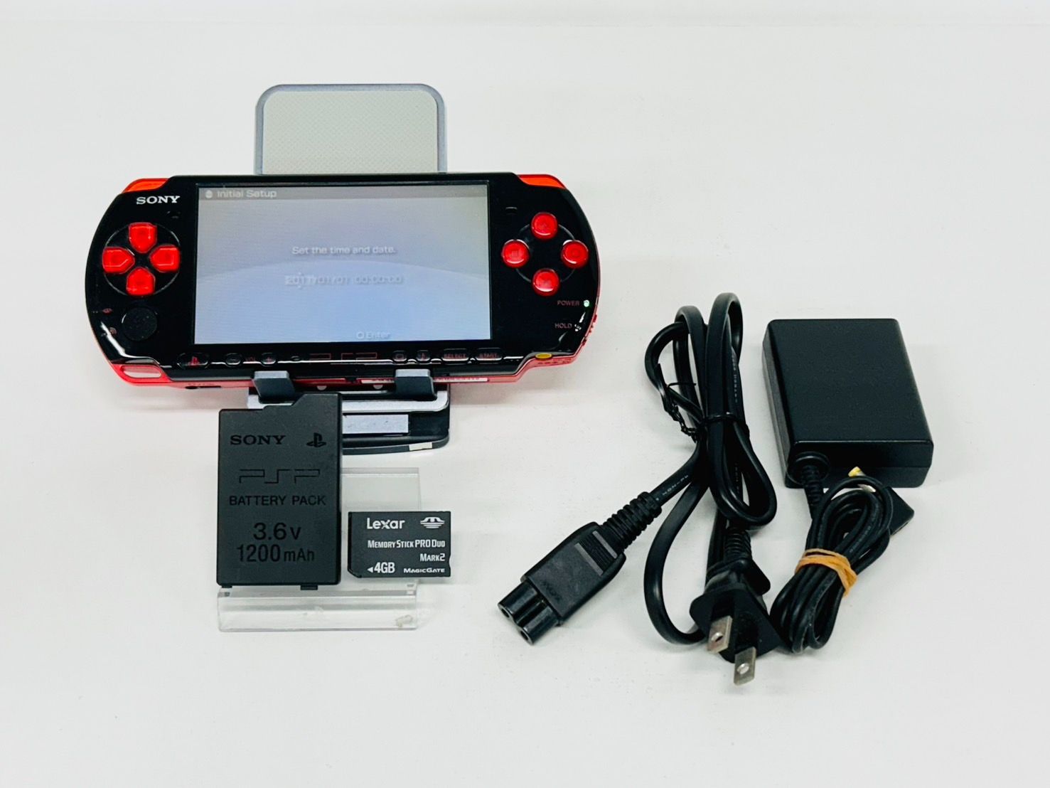PSP 3000 ブラック/レッド Black/Red 動作確認済み MS-83