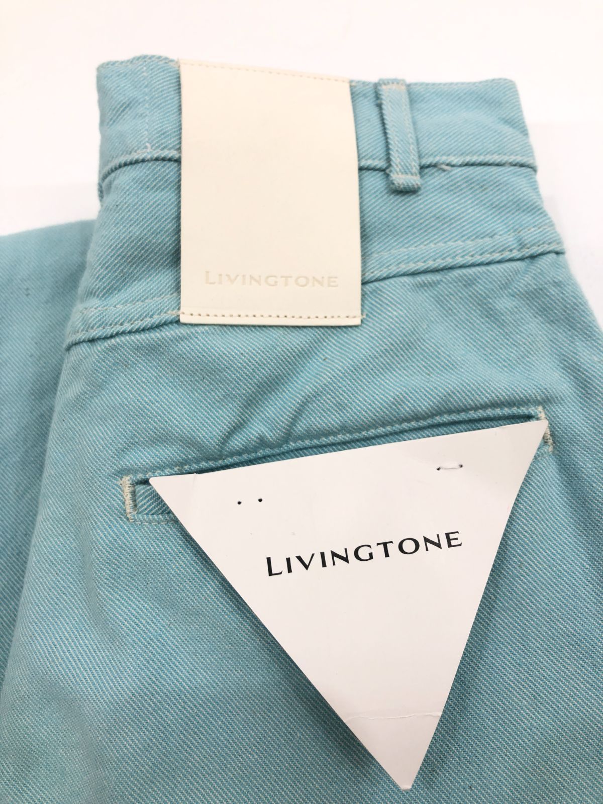 【小牧店】未使用／LIVINGTONE・リヴィントーン／23SS／デニムパンツ【S110-0276】