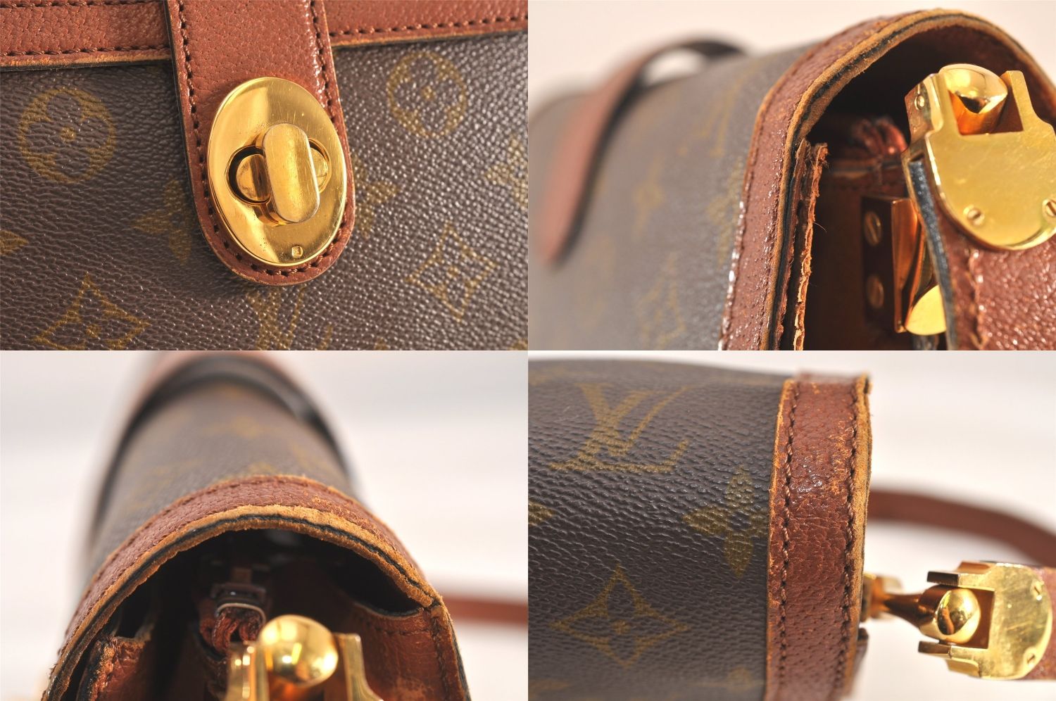 LOUIS VUITTON ルイヴィトン モノグラム サック ヴァンドーム ショルダークロスバッグ 旧型 ジャンク 1589N