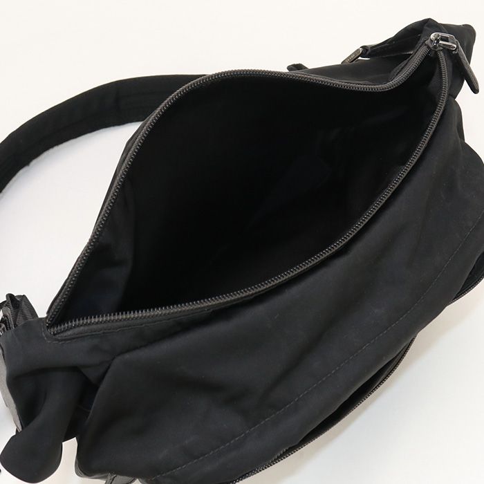 【ヴィンテージ】Rank:B☆PRADA バイカーバッグ 2VH038 PRADA プラダ ウエストバッグ・ボディバッグ テスート