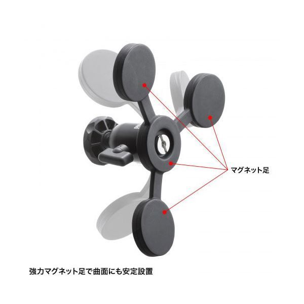  サンワサプライ マグネットカメラマウント 平面 曲面用 CR その他 ビデオカメラ