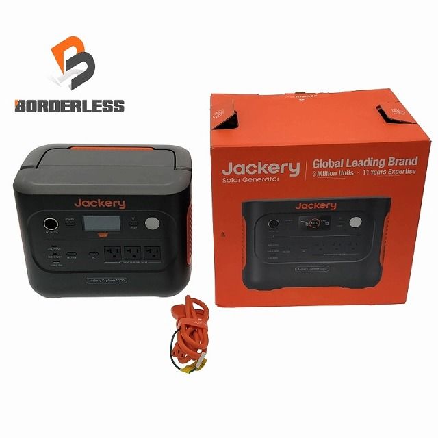 Jackery ジャクリ ポータブル電源 JE-1000D