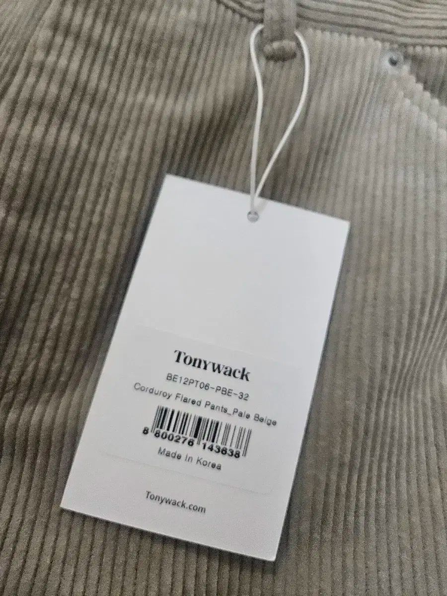  32 トニーウェック コーデュロイ フ パンツ チノパン パンツ