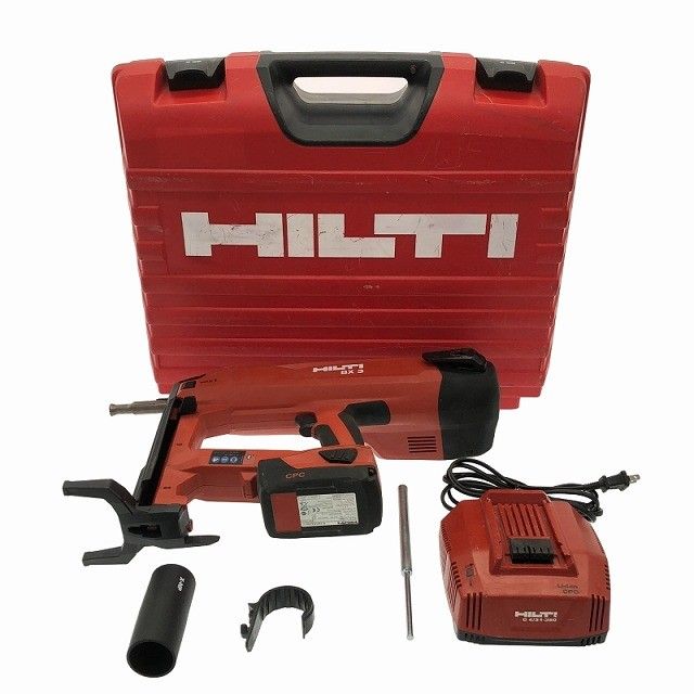 品 HILTI ヒルティ 21.6V 充電式留付けツール BX3-ME バッテリ1個 充電器 ケース付 コンクリートネイラー 鋲打ち機 鋲打機117345 HRDEVELOPMENT_JP