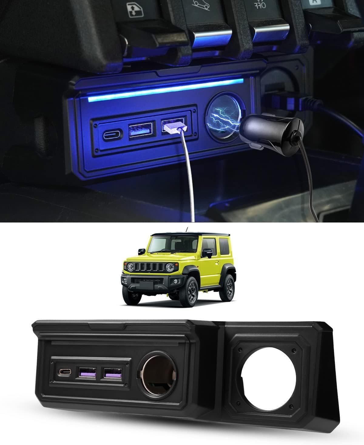 増設電源ユニット ジムニーシエラ AT車 MT車 usb 増設ソケット 分配器