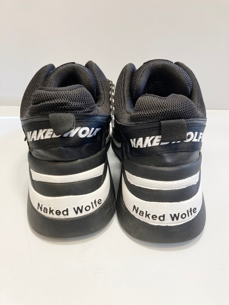 Naked Wolfe ★Track 厚底 ロゴ スニーカー Naked Wolfe ☆Track 厚底 ロゴ スニーカー ☆3色 (Naked Wolfe
