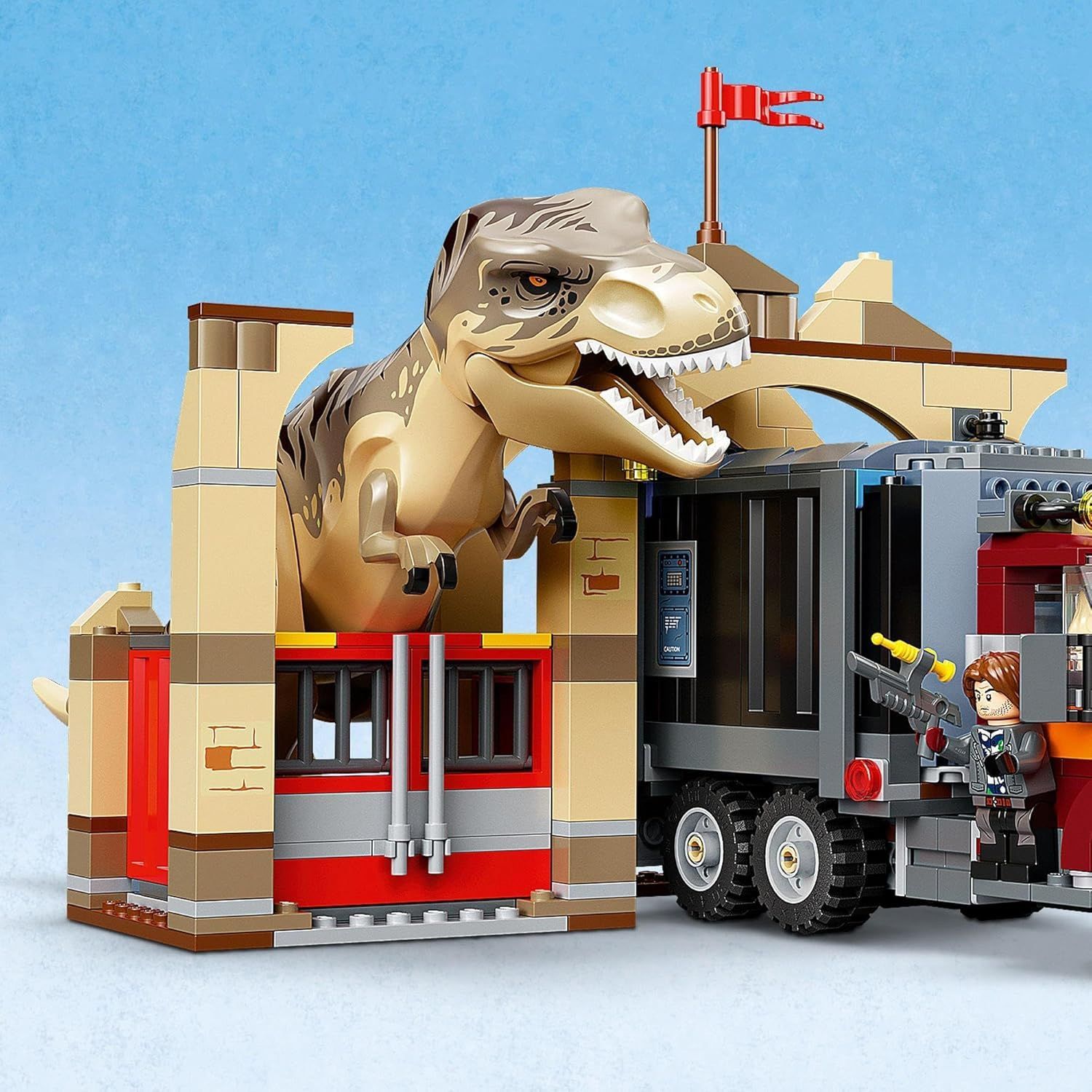 ココマル　出品 楽天市場】レゴ(LEGO) ジュラシック・ワールド T-レックスとアト