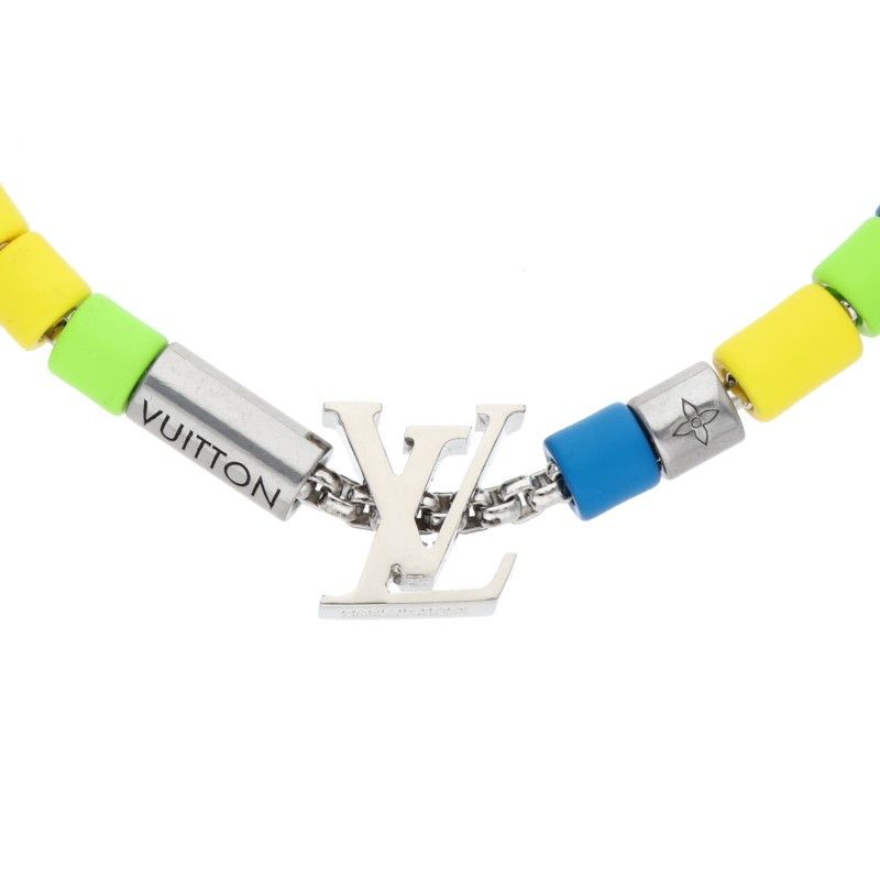  ルイヴィトン M 00653 ブラスレ LVサンライズ LVロゴビーズブレスレット メンズ その他 アクセサリー