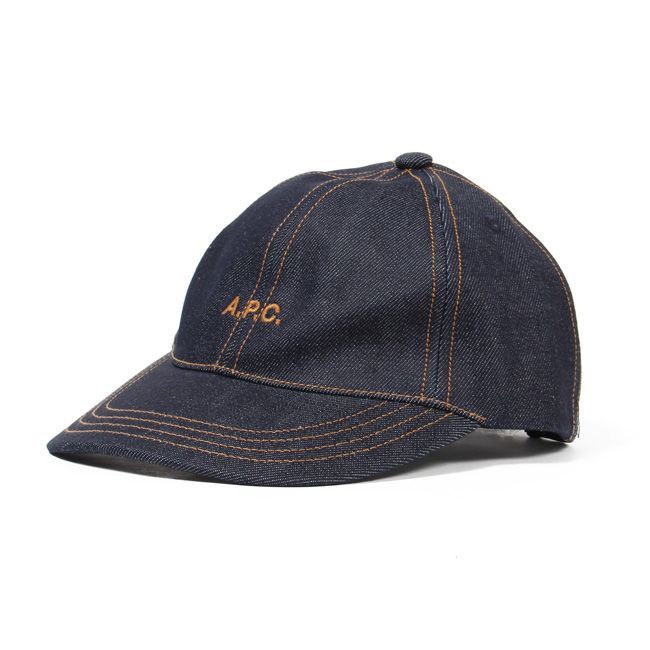 A.P.C アーペーセー キャップ ブラックデニム サイズ56 - 帽子