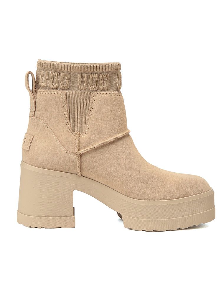 ニットゴア ショートブーツ