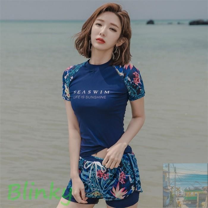 ♥ 水着 体型カバー タンキニ水着 レディース 女性 ママ水着 ビキニ 大きいサイズ タンク ショートパンツ20代 30代 40代 50代 半袖