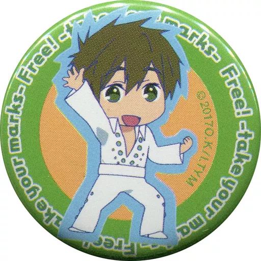 中古】バッジ・ピンズ(キャラクター) 橘真琴 EDイラスト缶バッジ