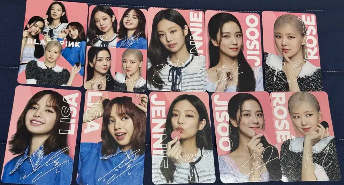 BLACK PINK オレオ　トレカ OREO x BLACKPINK オレオ ブラックピンク トレカ 海外限定
