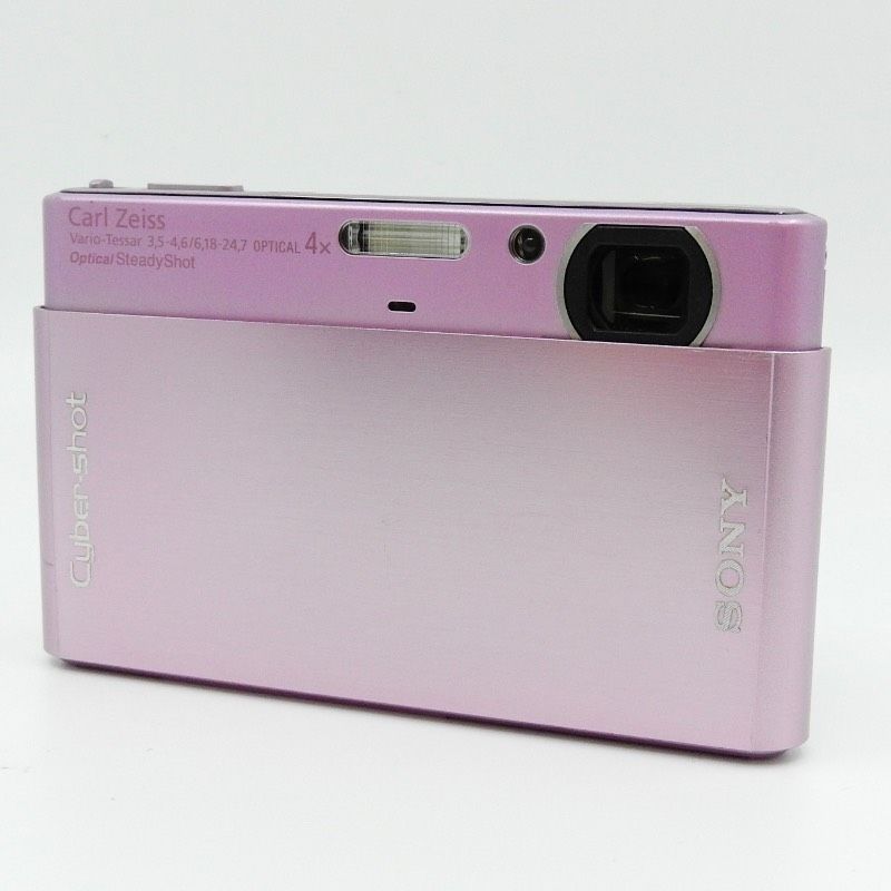 並品】 SONY Cyber-Shot DSC-T77 ストア ピンク #8279